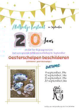 Workshop 'Oesterschelpen schilderen'