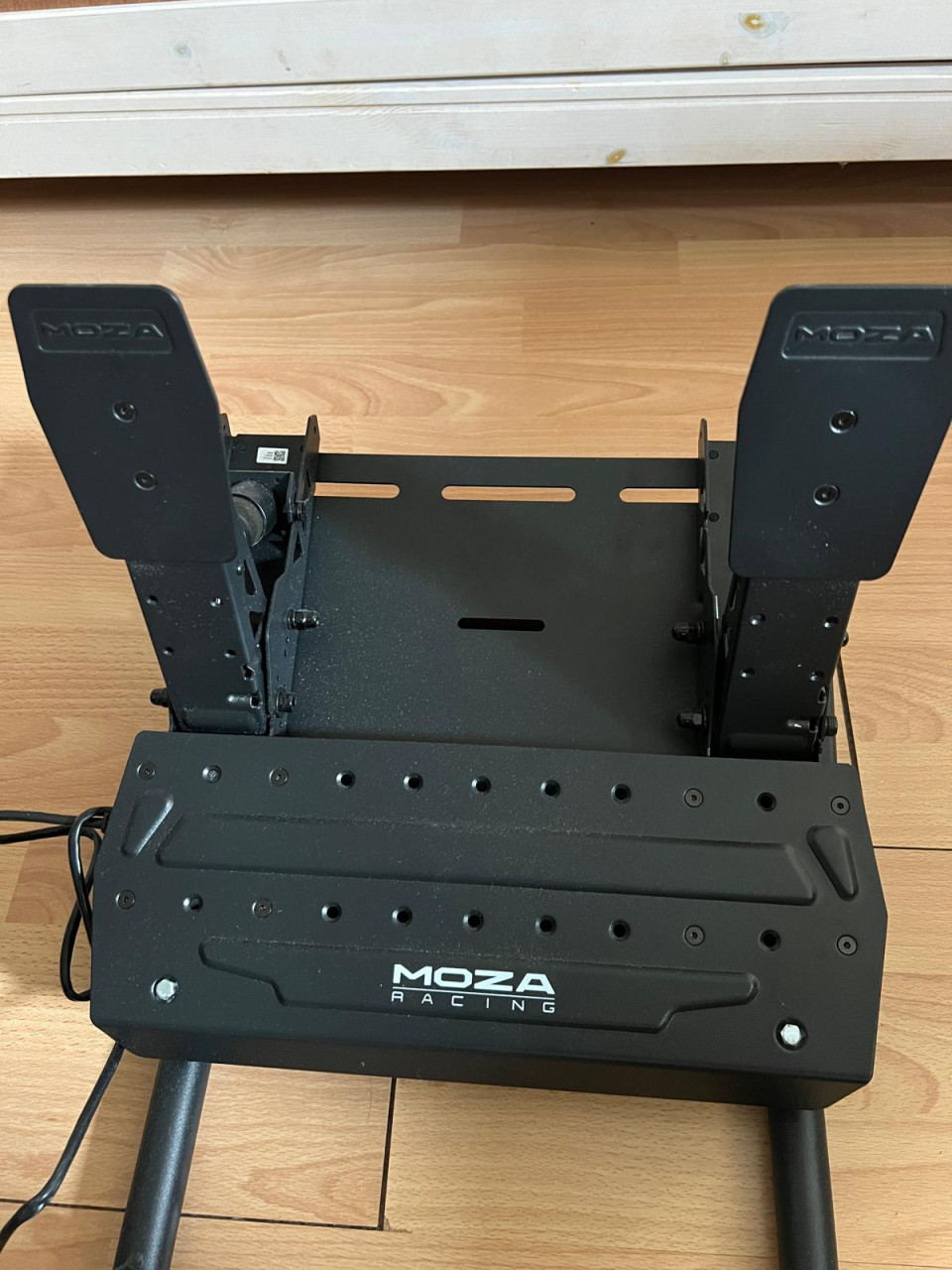 Complete simrig met Moza R5 bundle + brake performance kit