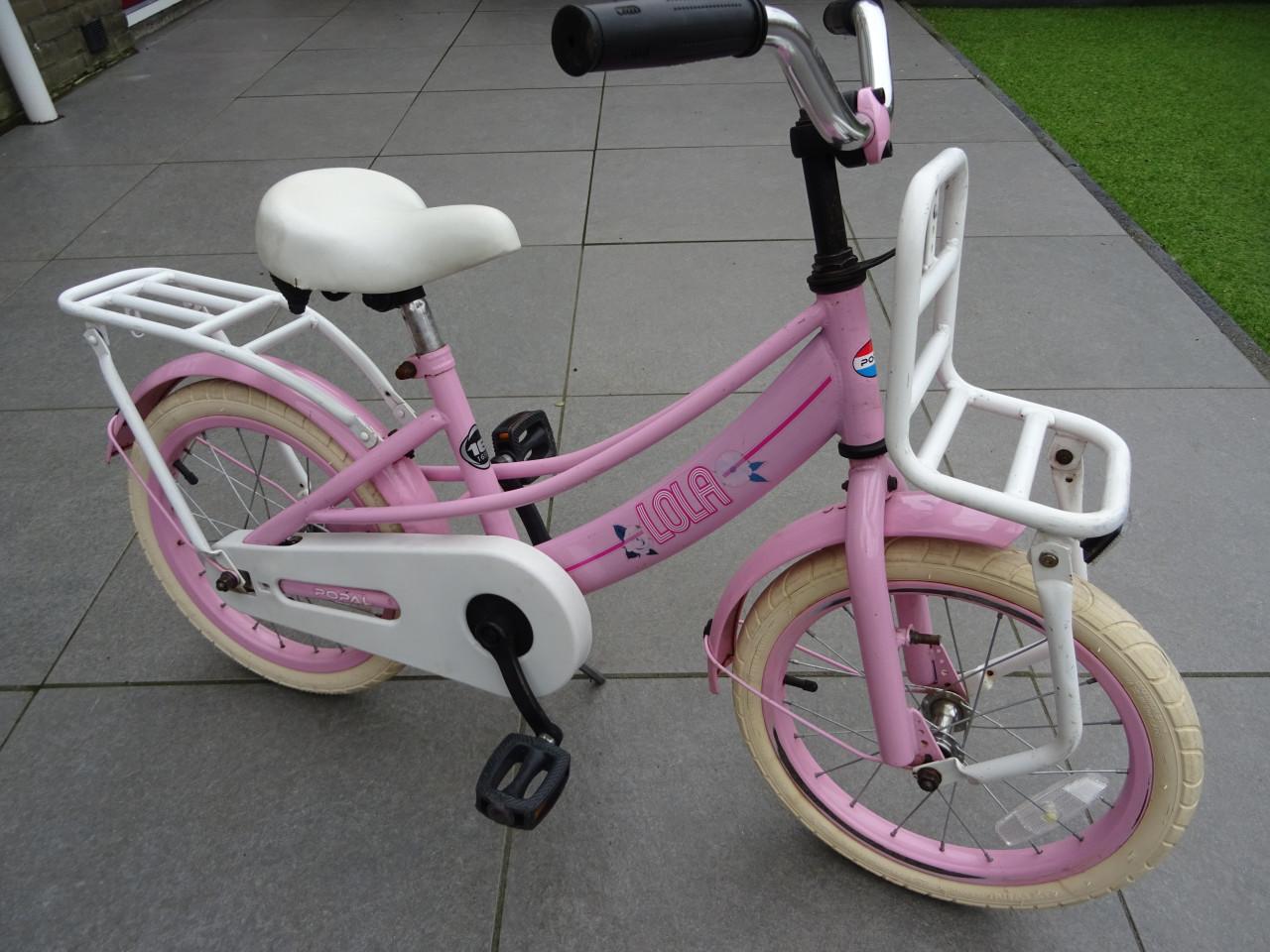Meisjesfiets 16 inch Popal Lola