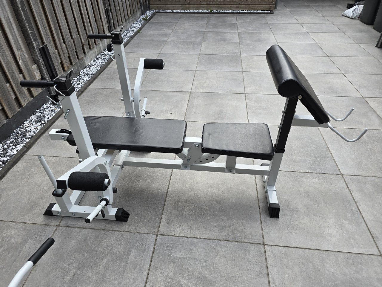 Gorilla Sports latpulley en halterbank