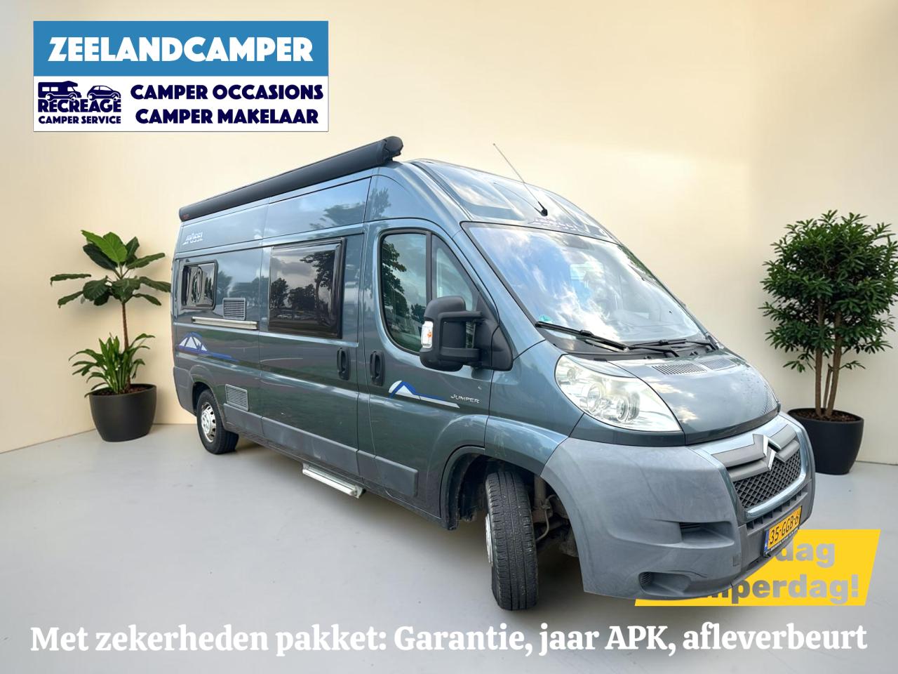 Citroen Jumper / Pössl buscamper – 12 maanden APK, 3 maanden garantie!