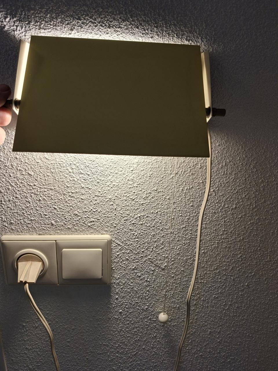 Retro bedlampje uit jaren '60 of '70