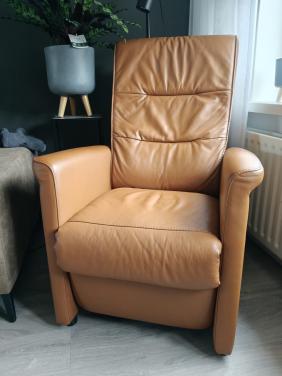 Sta op stoel, elektrische bediening,leer