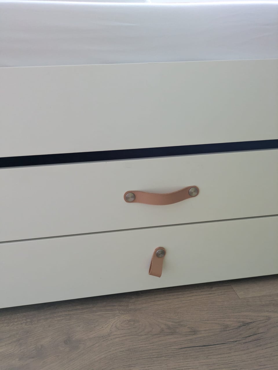 2 x Ikea bed met 2 lades