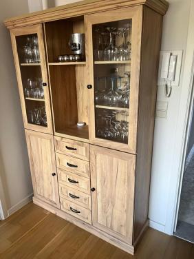TV MEUBELEN  SALON TAFEL EN VITRINE KAST SAMEN