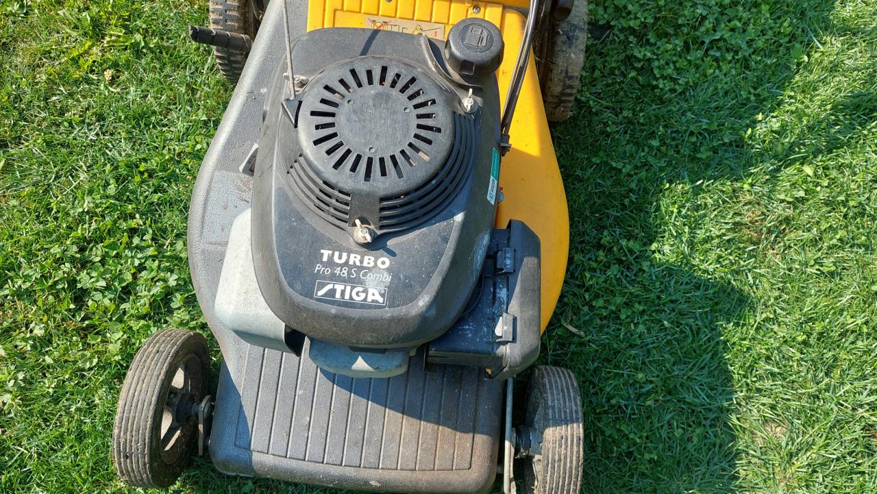 Grasmaaier en trimmer Stiga
