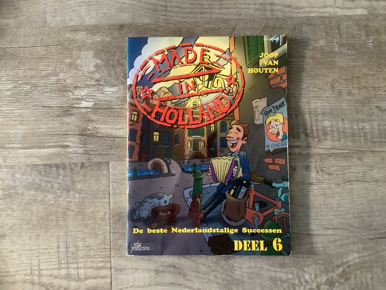 Bladmuziek: 2x Dit Songboek zocht ik, Made in Holland 6, Italian Favorites