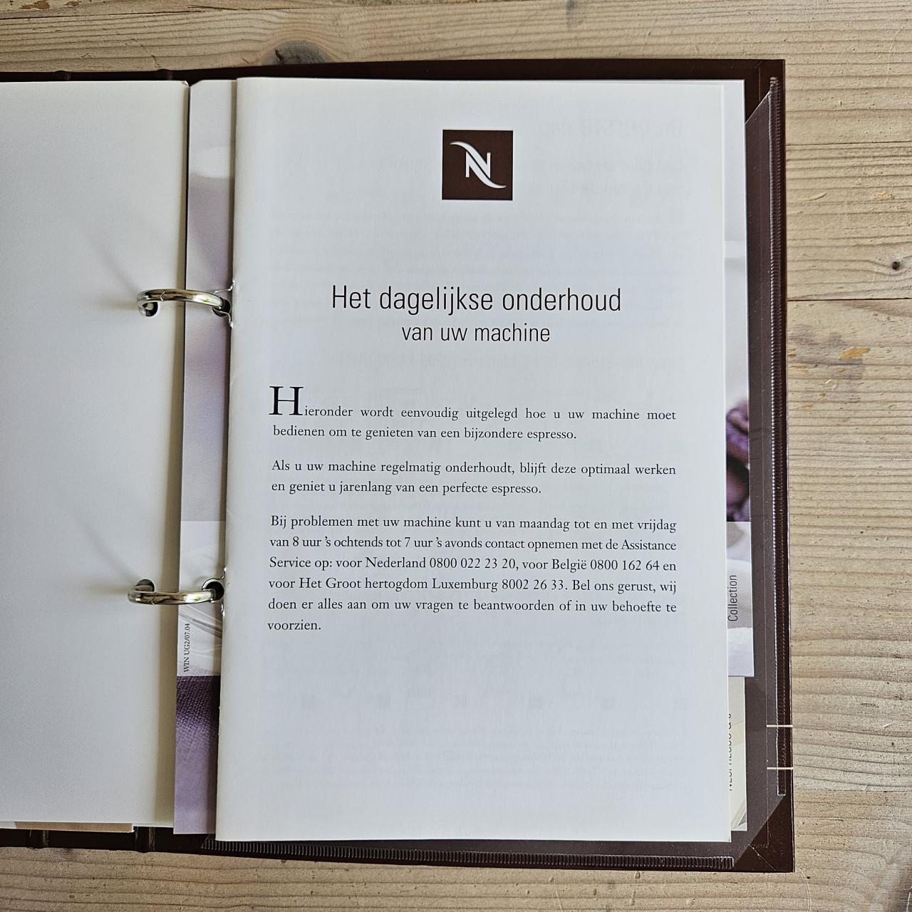 Goed werkend Nespresso koffiezetapparaat met extra's