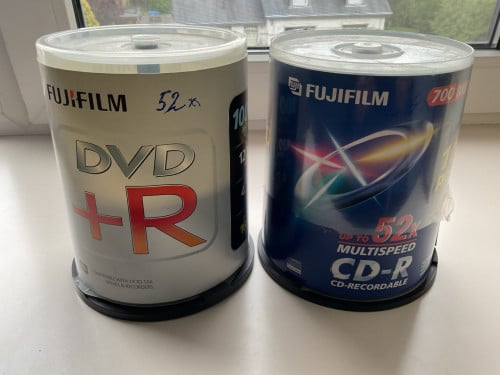 Lege CD en DVD,s