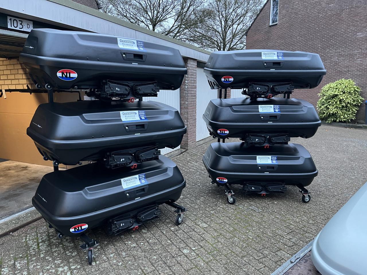 Dakkoffer, trekhaakkoffer, dakdragers of fietsendrager huren