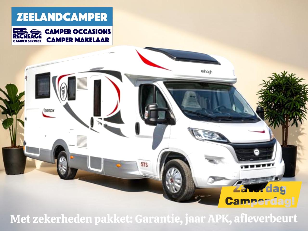 Elnagh Baron 573 - Half-integraal camper. 12 maanden garantie!