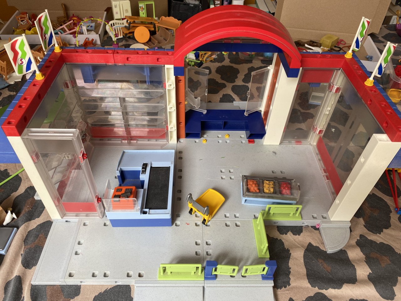 Playmobil vintage supermarkt