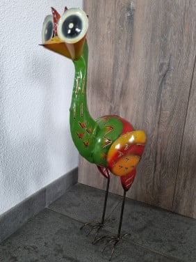Leuke decoratievogel Wereldwinkel