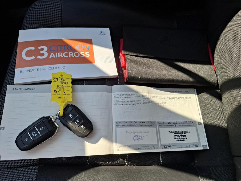 Citroen C3 Aircross suv 110 shine automaat leer/navi/cam