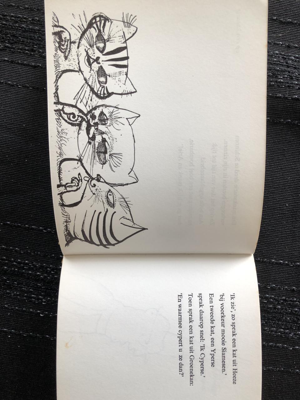 Gedichtenbundel Trijntje Fop “Vis a Vis”  1962