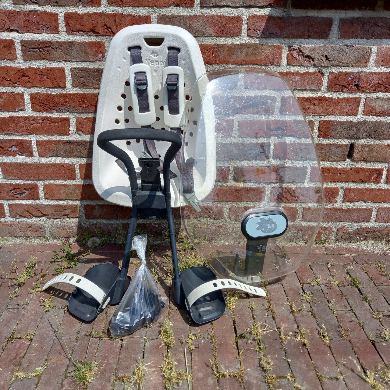 Fietsstoel met windscherm