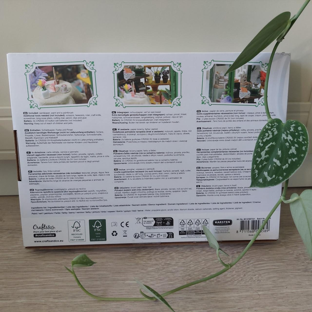 Miniatuur DIY knutselpakket