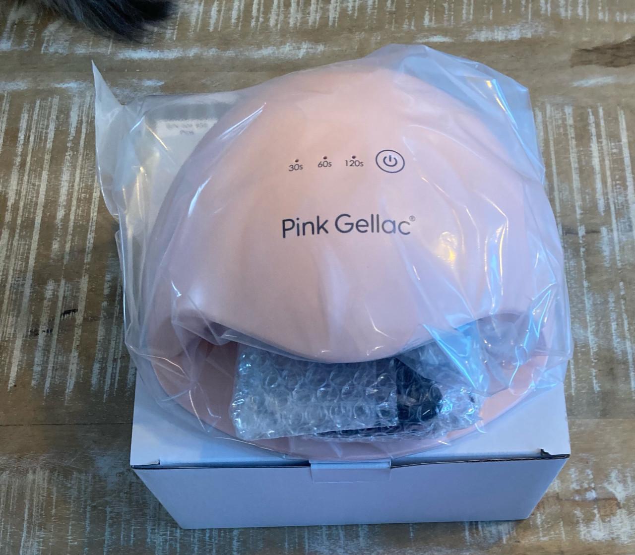 Pink Gellac UV lamp NIEUW