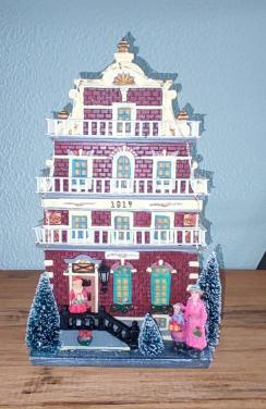 3 grachtenpandjes kerstdorp