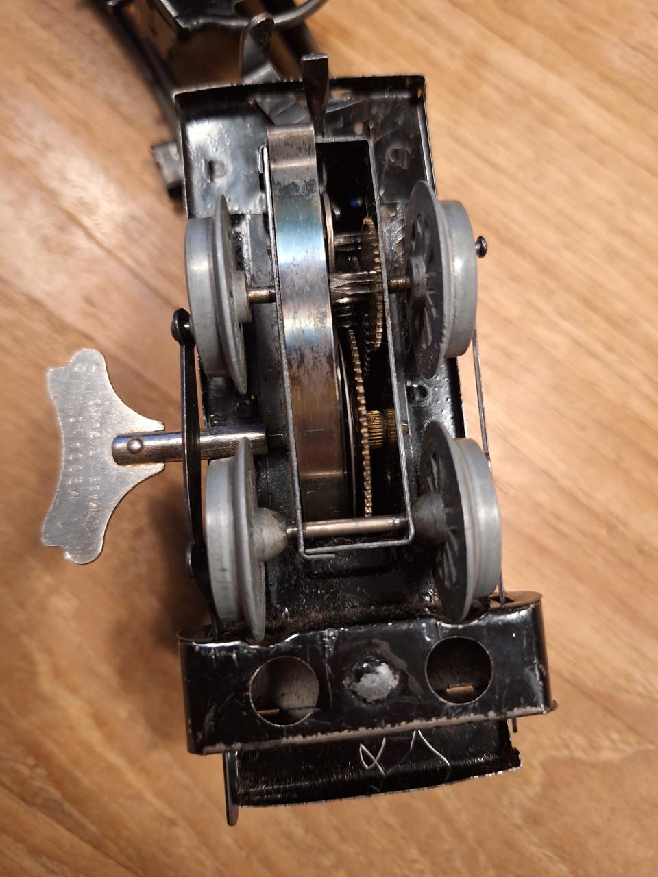 Blikken speelgoedtrein