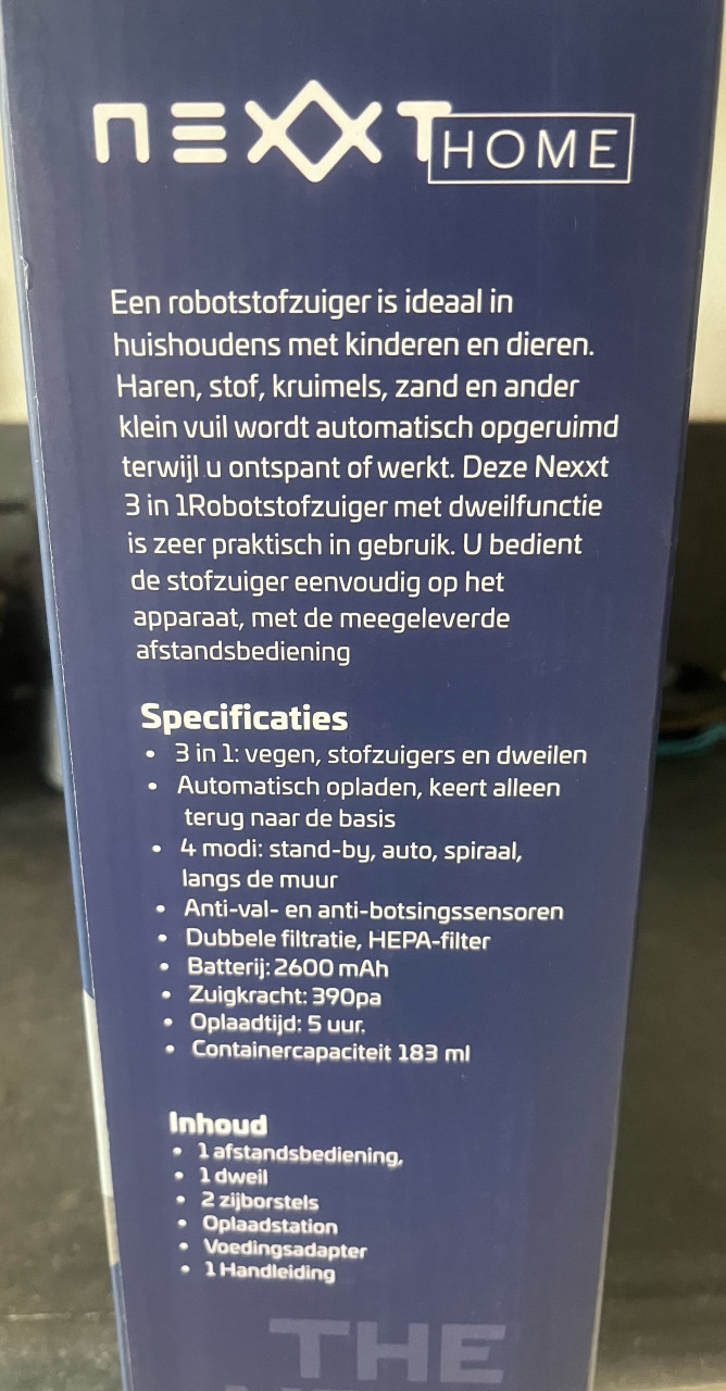 Robot stofzuiger