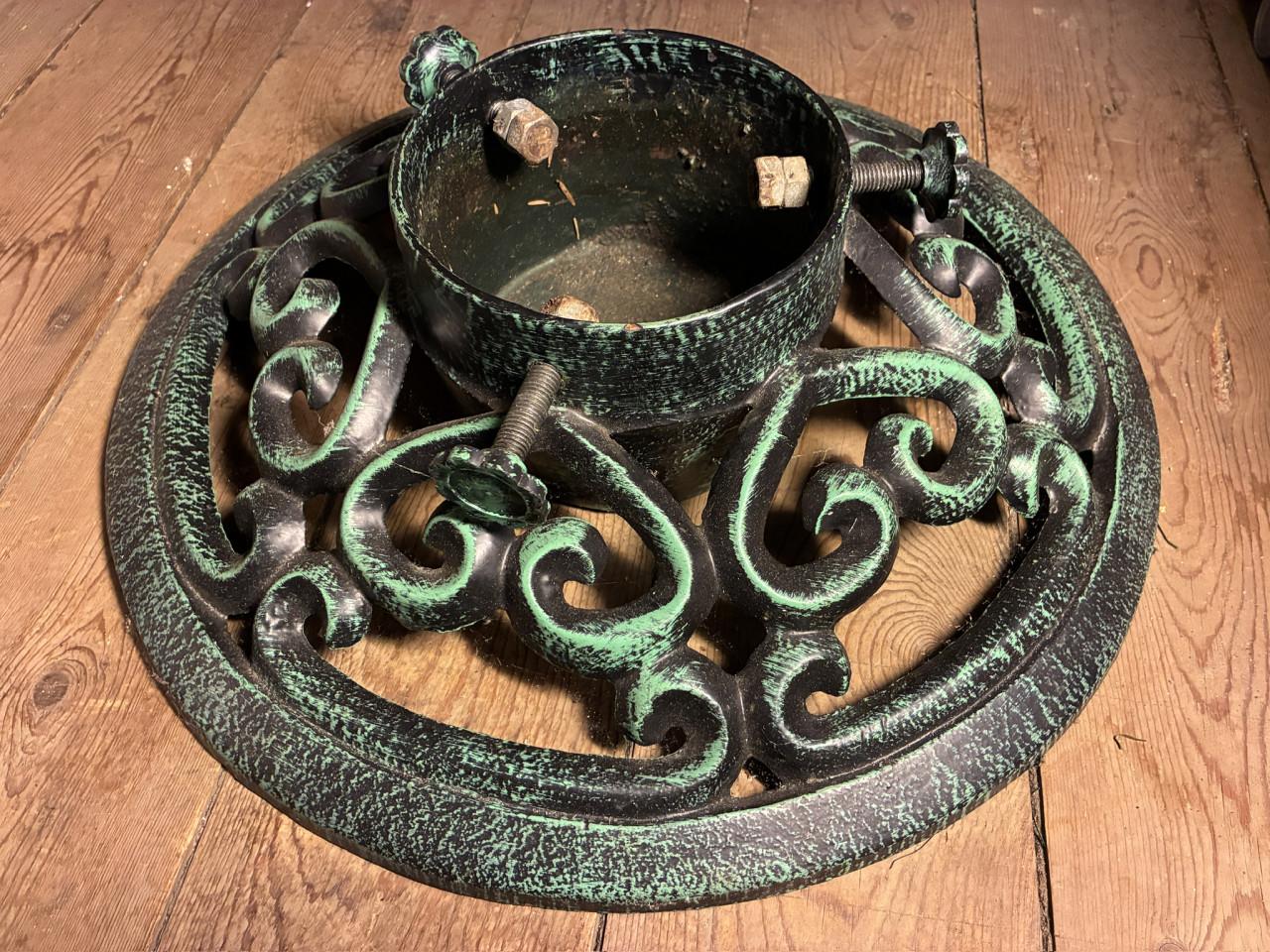 Gietijzeren kerstboomstandaard XL