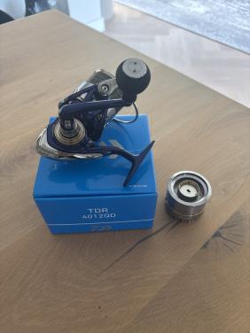 Daiwa TDR 4012QD z.g.a.n. incl extra spoel