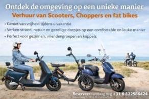 Verhuur van Scooters, Choppers en fat bikes