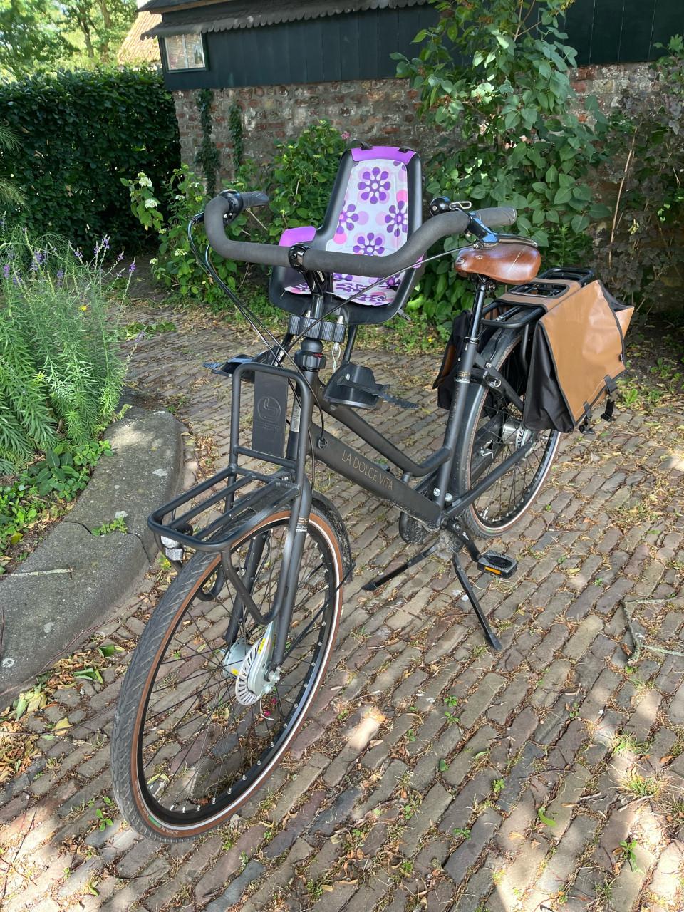 La Dolce Vita Moederfiets 28 inch 51 cm Onyx Black Matt