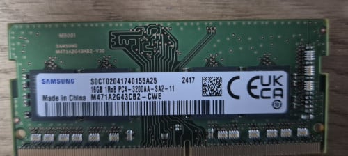 Te koop Samsung Sodimm 16 Gb DDR4 3200Mhz
