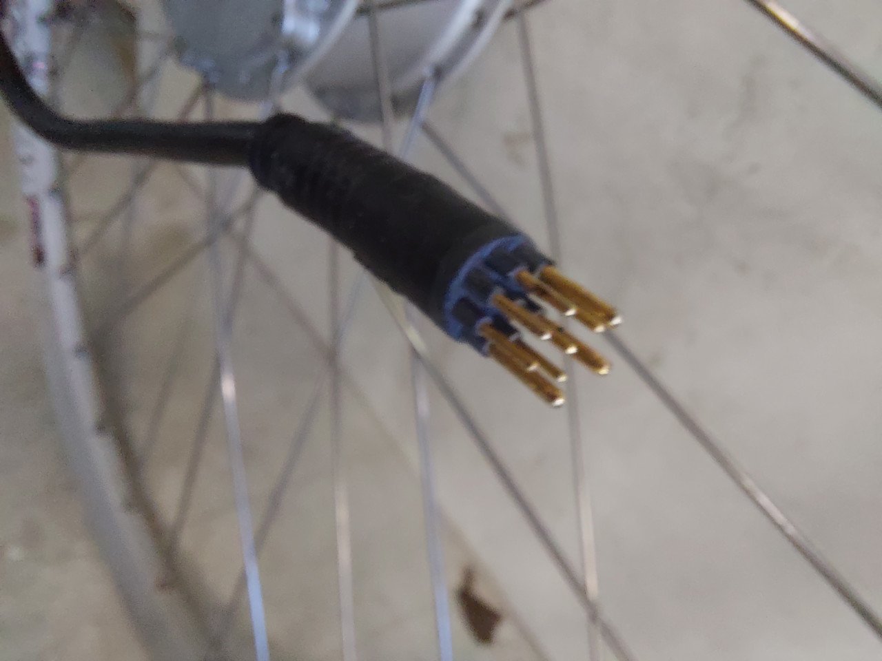 Voorwiel elektrischefiets