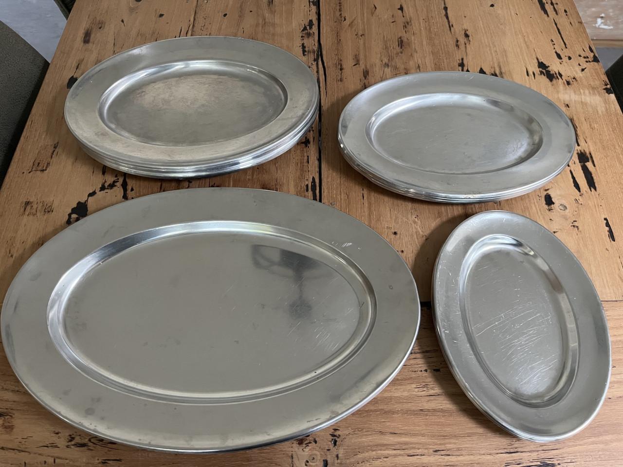 Vintage serveerschalen