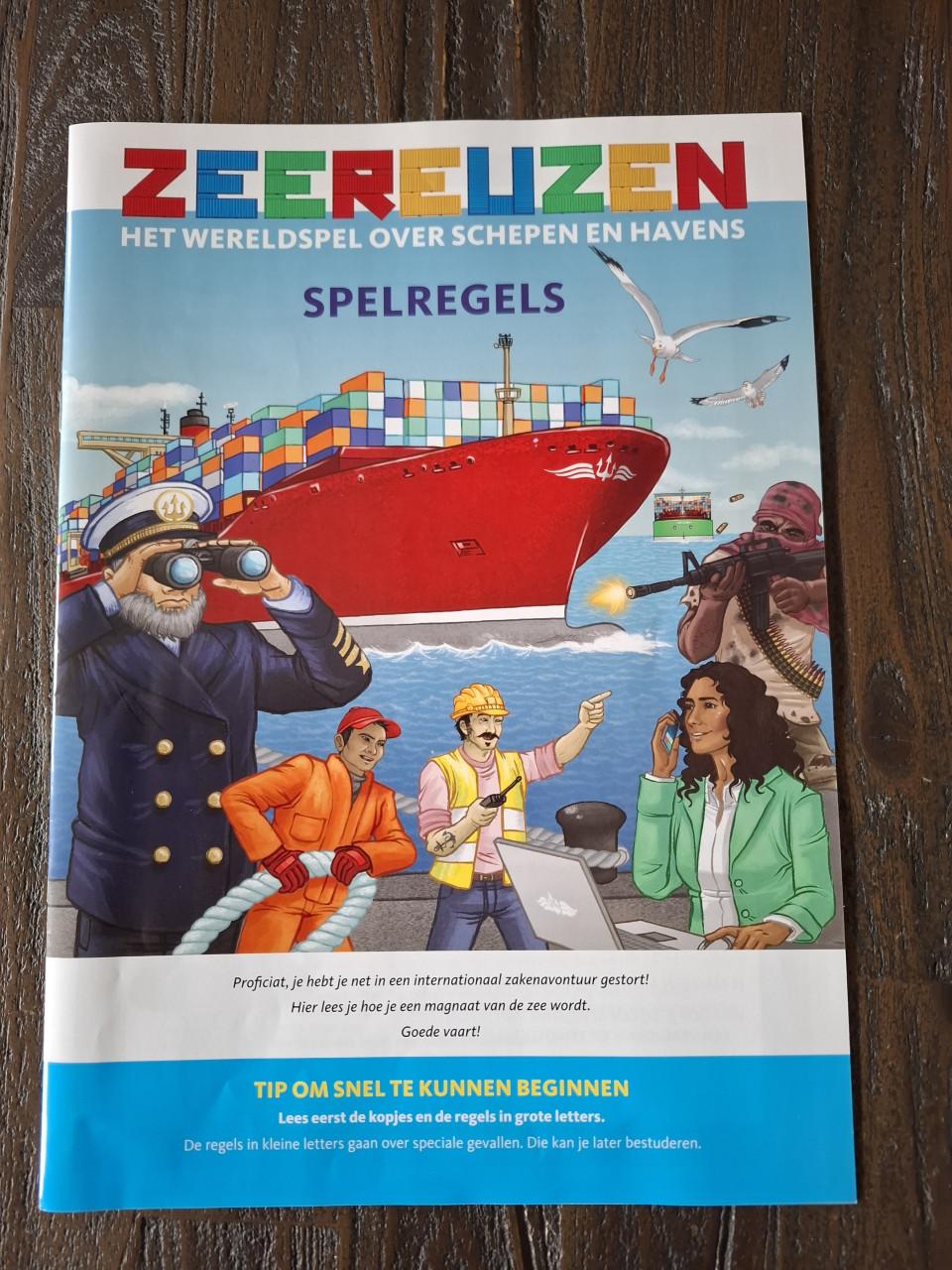 ZEEREUZEN Het wereldspel over schepen en havens