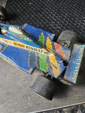 Mooie blikken Benetton Renault B 197/1997 formule 1 auto