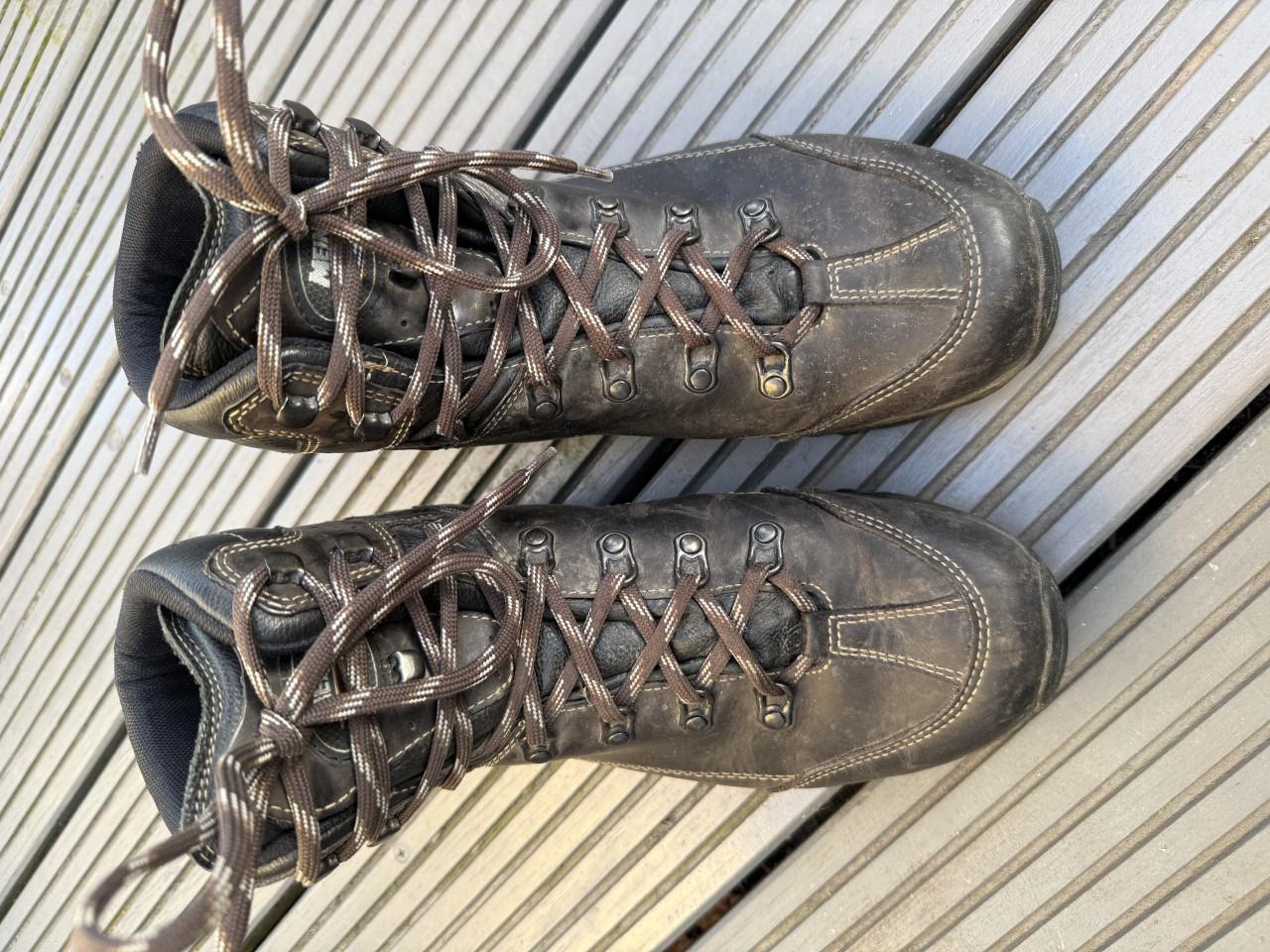 Weinig gebruikte bergschoenen/wandelschoenen Meindl maat 44