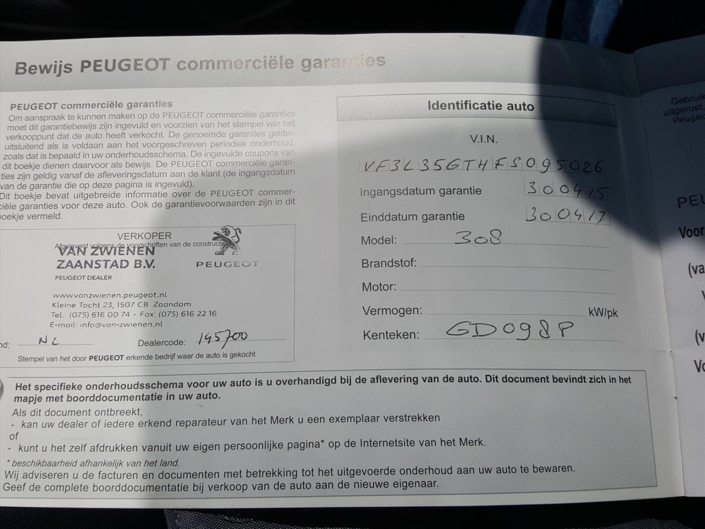 Peugeot 308 gt 1.6 turbo-205pk navigatie | full-led | alcantara | trekhaak 