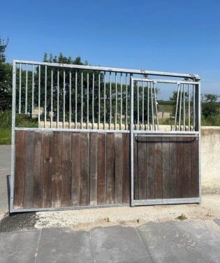 Stalwand voorwand  paardenstal 3m