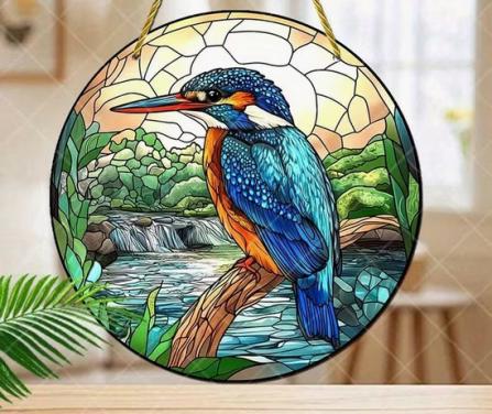 Raamhanger ijsvogel