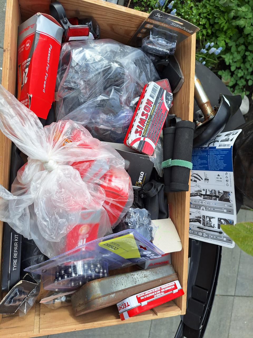 Kinder fiets spullen