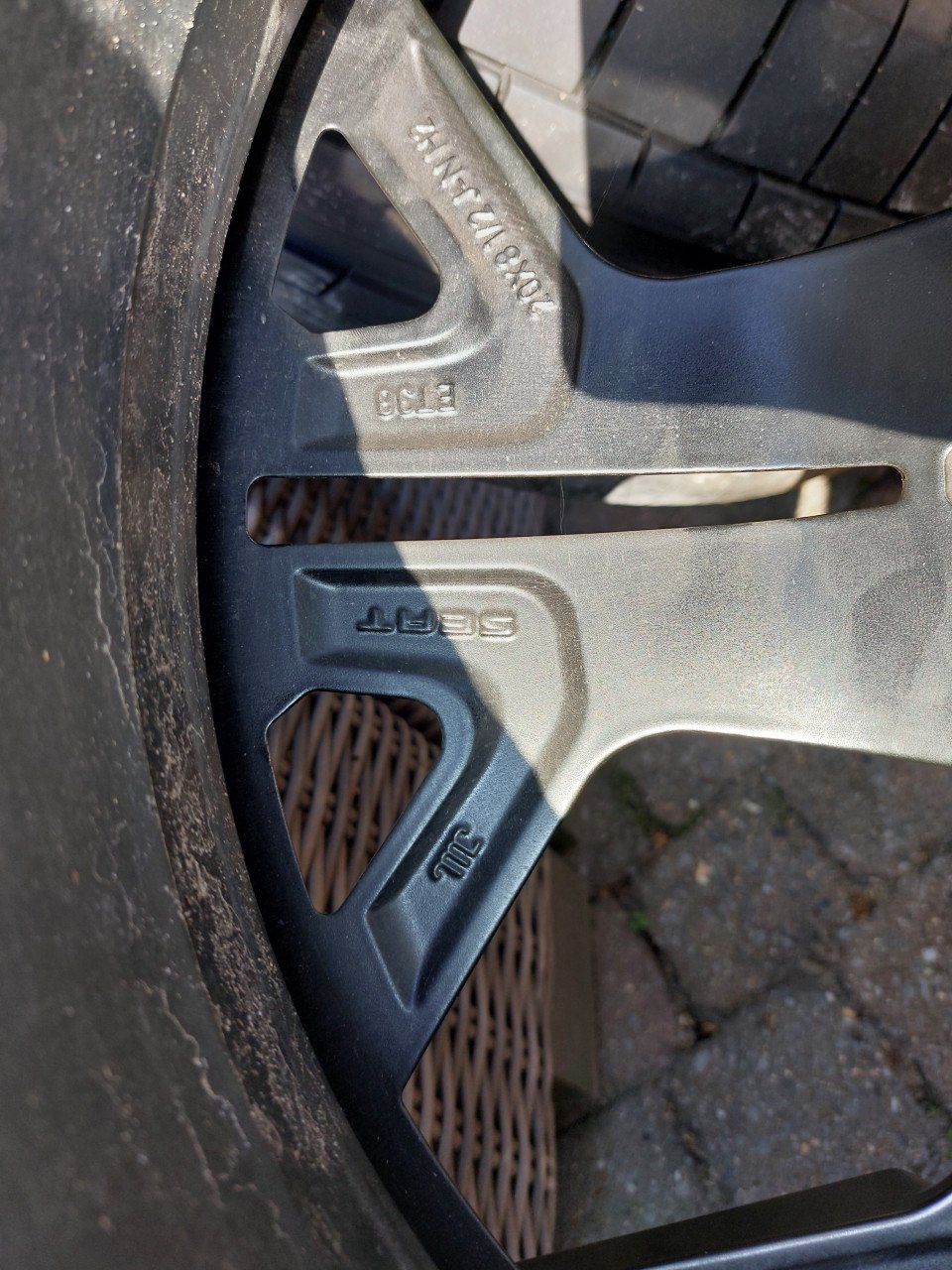Cupra Terramar Black/Copper Hadron velgenset
