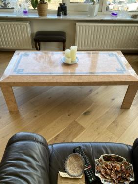 Salontafel en bijzettafel