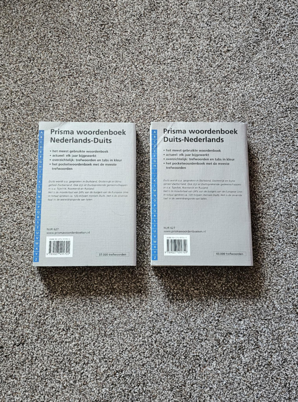 Woordenboeken Duits-Nederlands en Nederlands-Duits