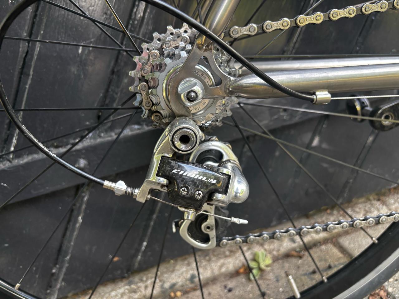 Titanium racefiets volledig Campagnolo