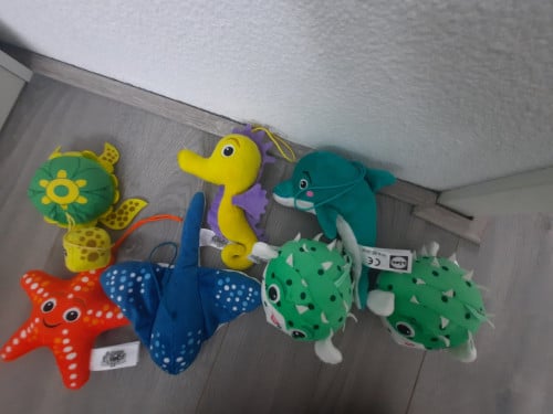 Knuffels zeediertjes