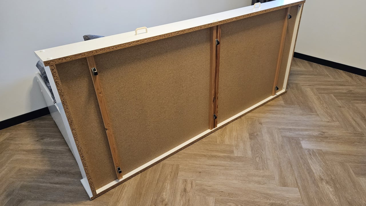 Onderschuif bed ( lade op wielen ) inclusief matrassen