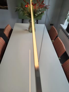 Moderne aluminium led hanglamp