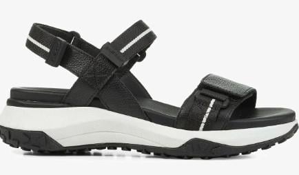 Zomerschoenen sandalen Geox D SORAPIS GRIP - Outdoorsandalen - black nieuw