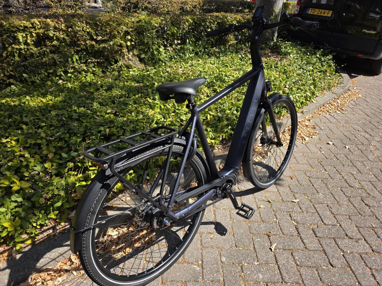 Gazelle Chamonix elektrische heren fiets met Shimano motor en 630wh accu