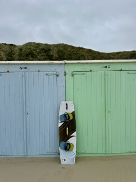 Kiteboard Best Armada 136x41, incl. Duotone pads