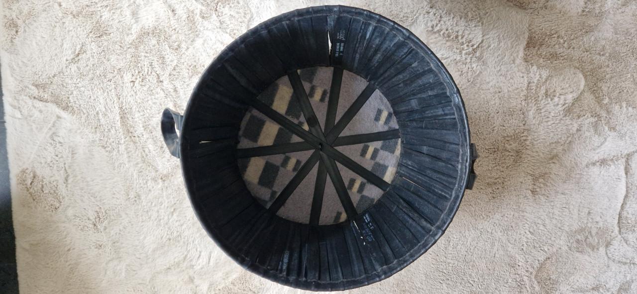 Opbergmand van fietsbanden